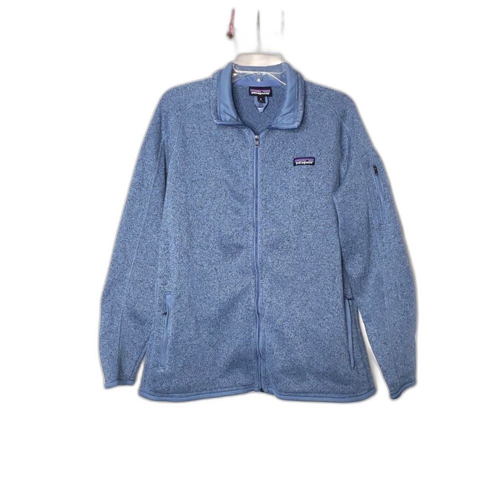 PATAGONIA Better Sweater Blue Zip Front Sweatshirt Womens Size XL